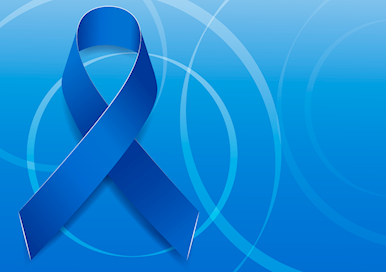 Image of Human trafficking awareness blue ribbon