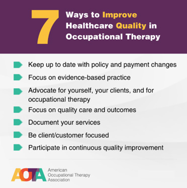 Seven ways to improve health care quality in OT.